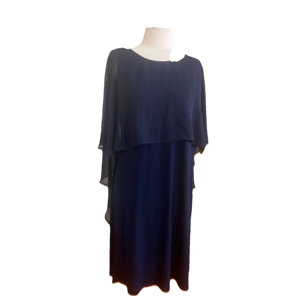 Y2k Vintage Grannycore‎ Whimsigoth Glamour Nights Dress Formal Short  Black Sz 8